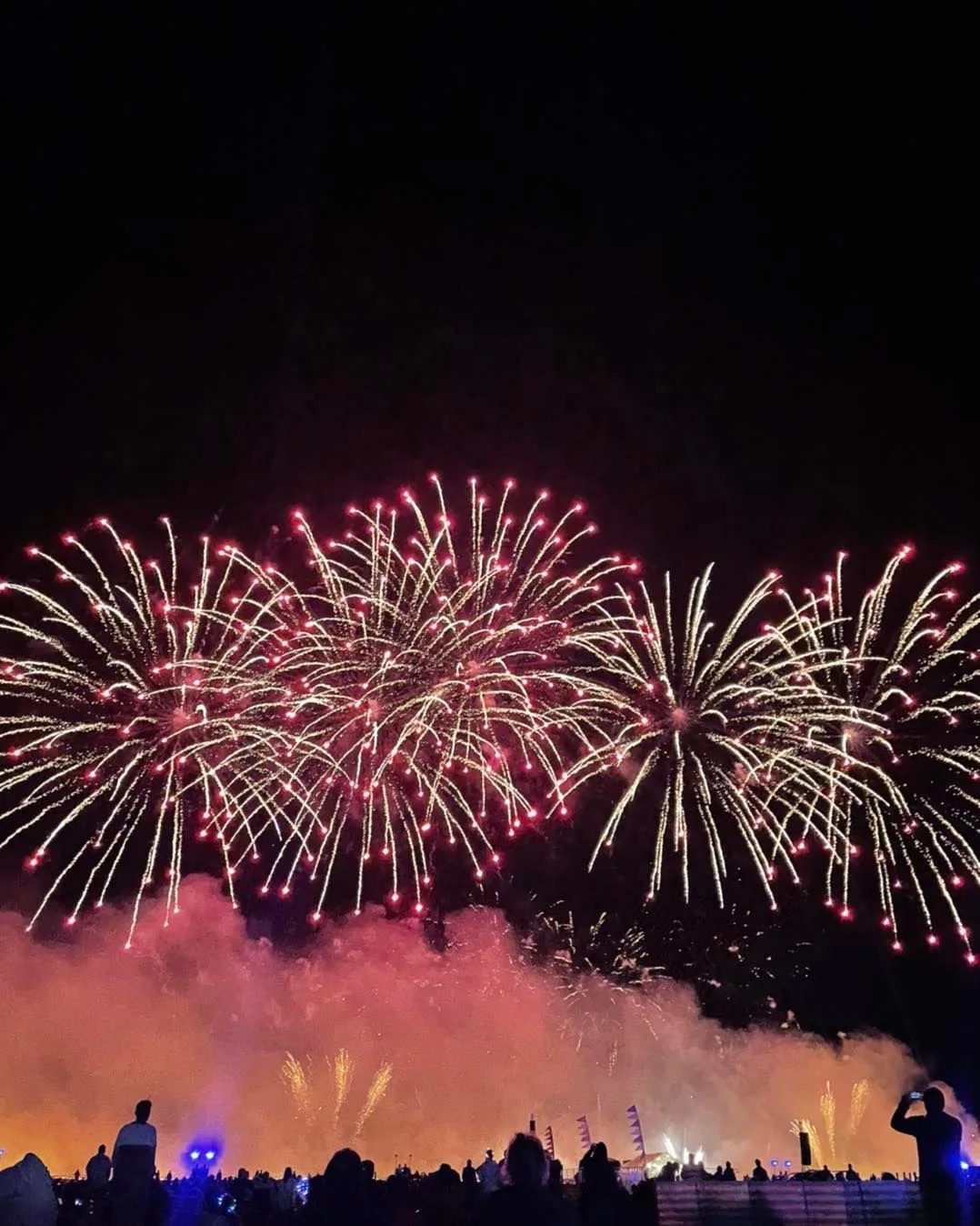 Night-time spectacle at Ardingly